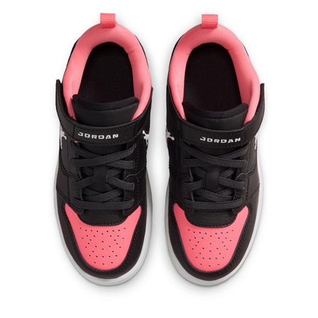 Black/Pink - Air Jordan - Kids' Low-Top Trainers