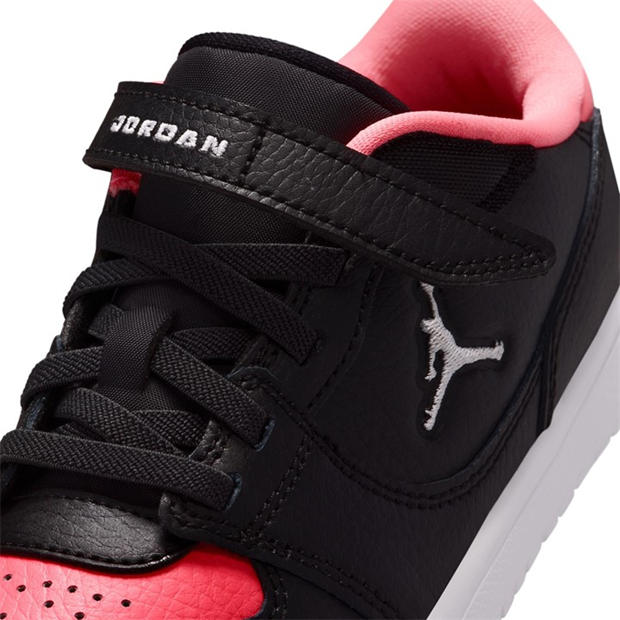 Black/Pink - Air Jordan - Kids' Low-Top Trainers