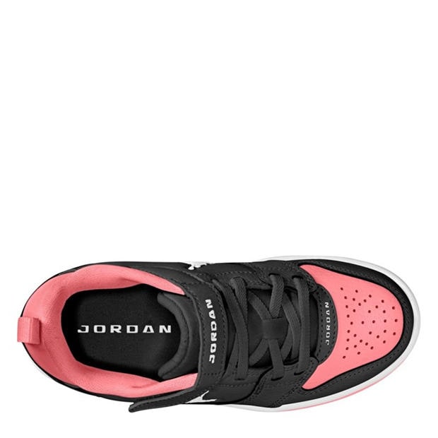 Black/Pink - Air Jordan - Kids' Low-Top Trainers