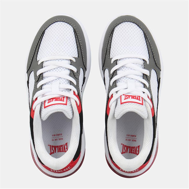 Bílá/Červená - Everlast - Kids' Assist Lightweight Basketball Trainers