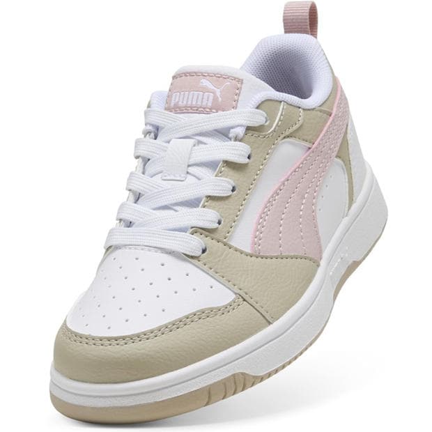 WhtMvMstDsrtDst - Puma - Unisex Kids' Rebound V6 Low-Top Trainers