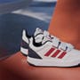 White/Red/Navy - adidas - Tensaur 3.0 Children Court Shoes