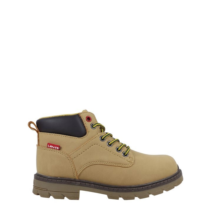 Levis Boys Brown Kids' Jax Hiker Boots in Size C13.5, Sports Direct