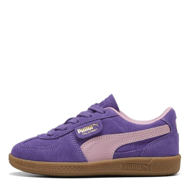 TmVolt-PosdPnk - Puma - Unisex Kids' Palermo Classic Low-Top Trainers