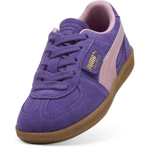 TmVolt-PosdPnk - Puma - Unisex Kids' Palermo Classic Low-Top Trainers