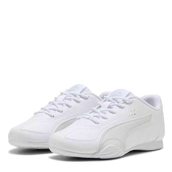 Puma Boys White Catch Trainers  in Size C11, Sports Direct