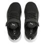 Black/White - Puma - Flyer Runner Childrens Shoes