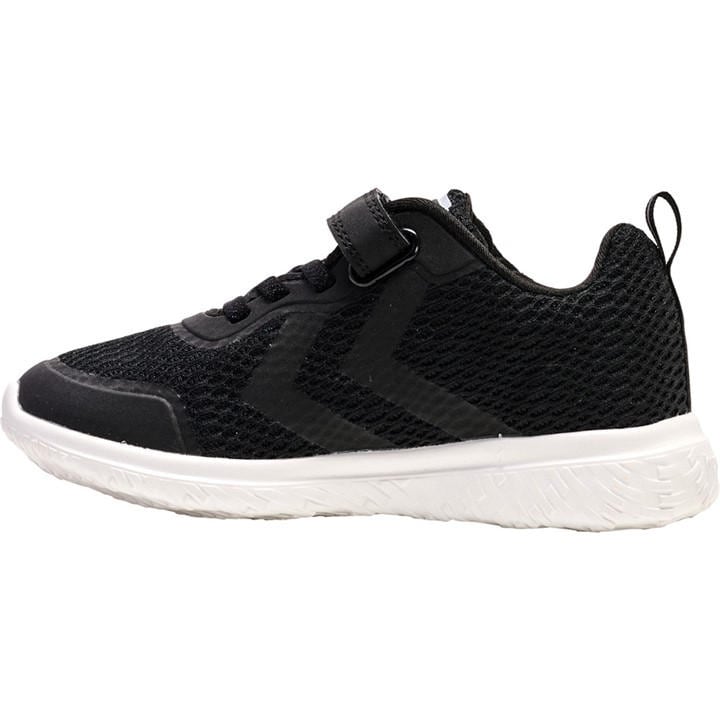Hummel Boys Black Actus Tex Trainers  in Size C10, Sports Direct