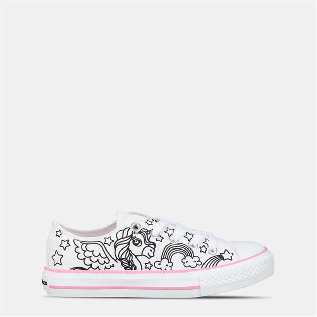 Unicorn - SoulCal - SoulCal Canvas Low Childrens