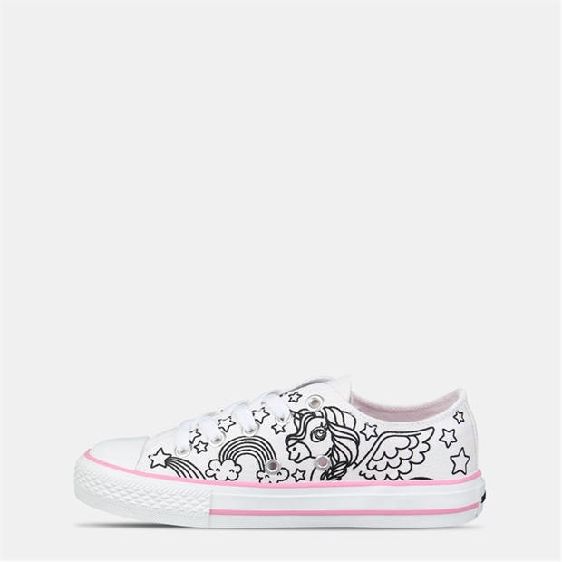 Unicorn - SoulCal - SoulCal Canvas Low Childrens