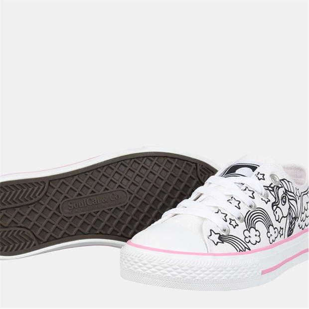 Unicorn - SoulCal - SoulCal Canvas Low Childrens