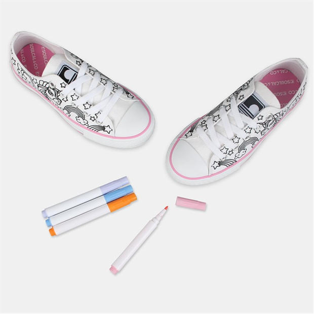 Unicorn - SoulCal - SoulCal Canvas Low Childrens