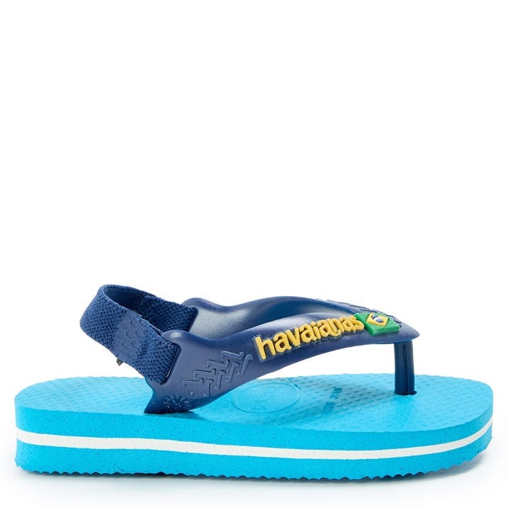 Havaianas  Kids Black ' Flip Flops in Size C3, Sports Direct