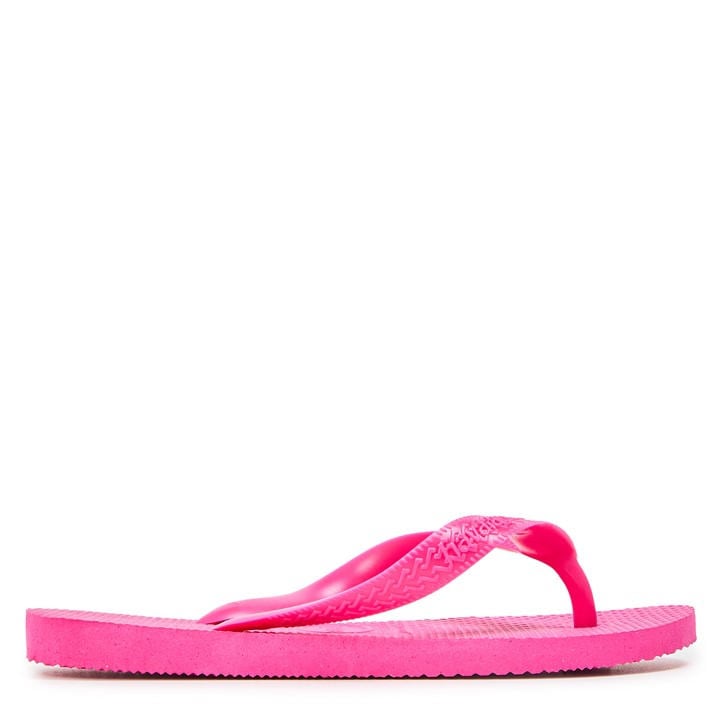 Havaianas Girls Pink Kids' Flip Flops in Size 2, Sports Direct