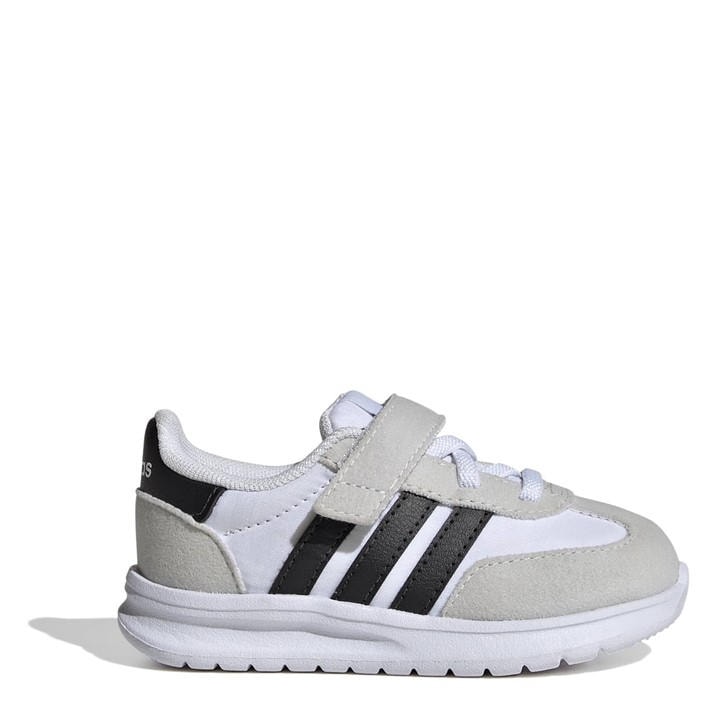 Adidas Boys White Run 70S 2.0 El I Low-Top Trainers in Size C9, Sports Direct