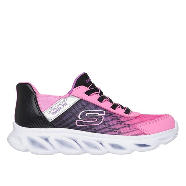Black/Multi - Skechers - Unisex Kids' Flex Glide Slip On Runners