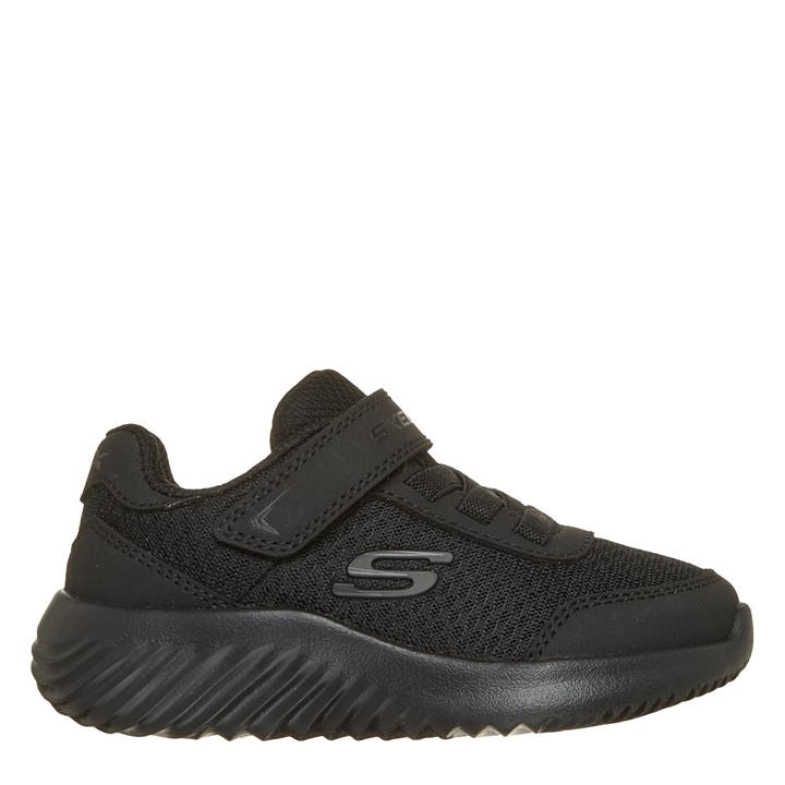 Skechers Boys Black Kids' Bounder Runners in Size C7, Sports Direct