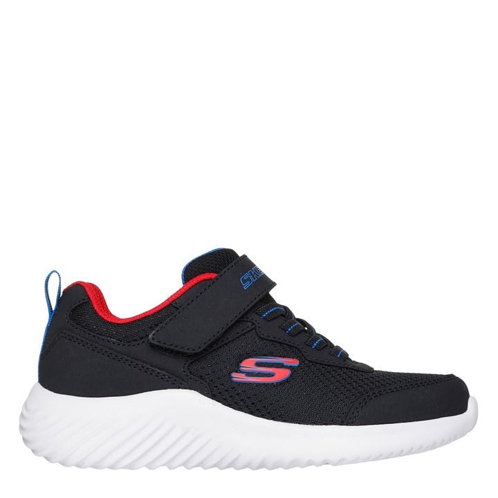 Skechers Boys Black Kids' Bounder Runners in Size C7, Sports Direct