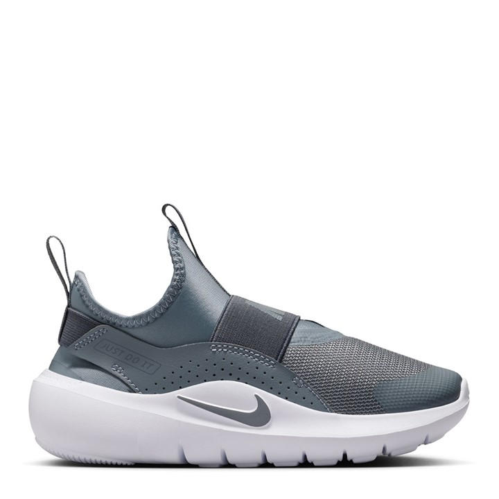 Nike Boys Grey Flex Runner 4 Shoes  in Size 1, Sports Direct