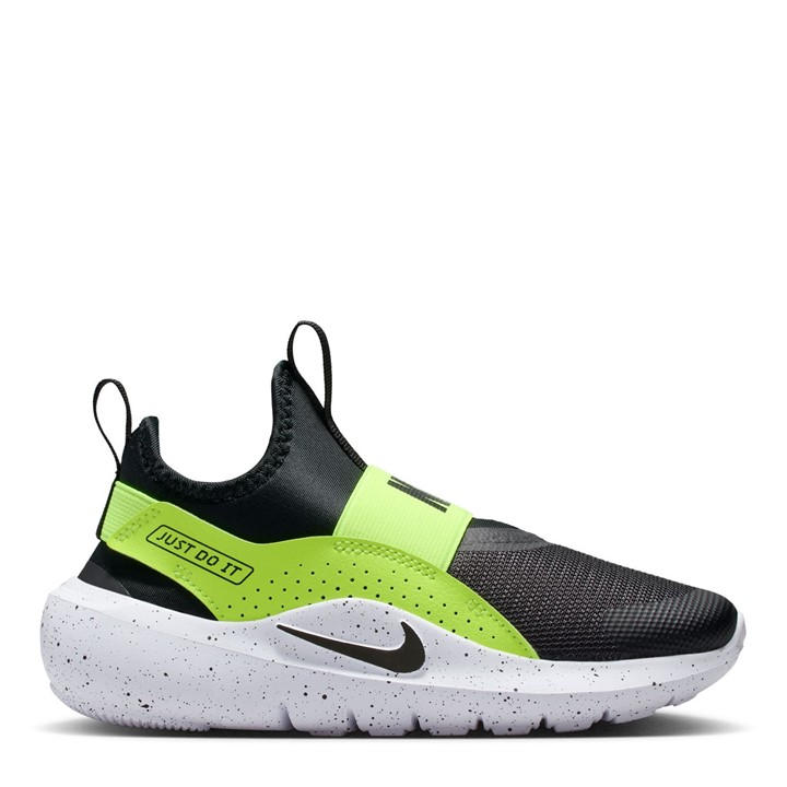 Nike Boys Black Flex Runner 4 Shoes  in Size 2, Sports Direct