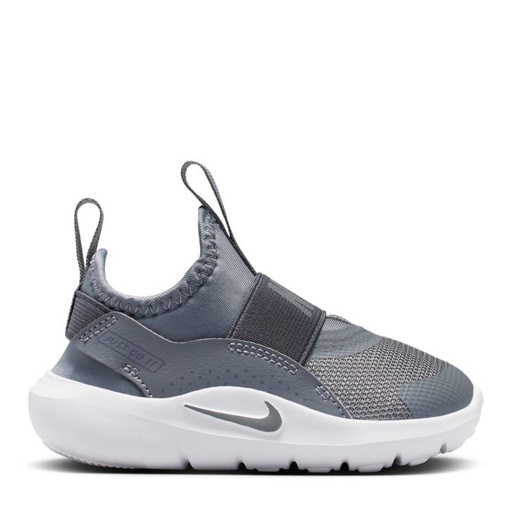 Nike Boys Grey Flex Runner 4 Slip On Sneakers  in Size C6, Sports Direct
