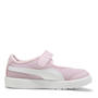 Rose Mauve-Wht - Puma - Courtflex v3 Childrens Shoes
