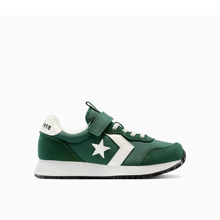 Converse  Kids Green ' Omega Trainer Low-Top Trainers in Size C13.5, Sports Direct