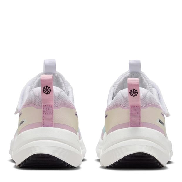 Wht/Blk/Lilac - Nike - Cosmic Runners Childrens