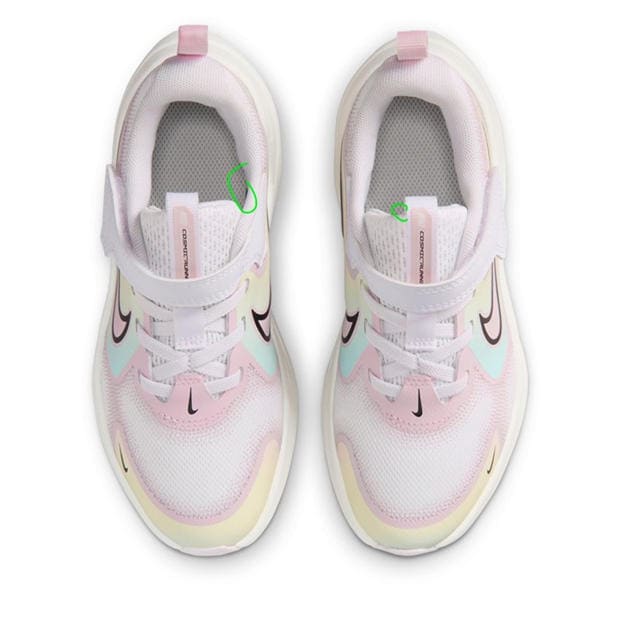 Wht/Blk/Lilac - Nike - Cosmic Runners Childrens