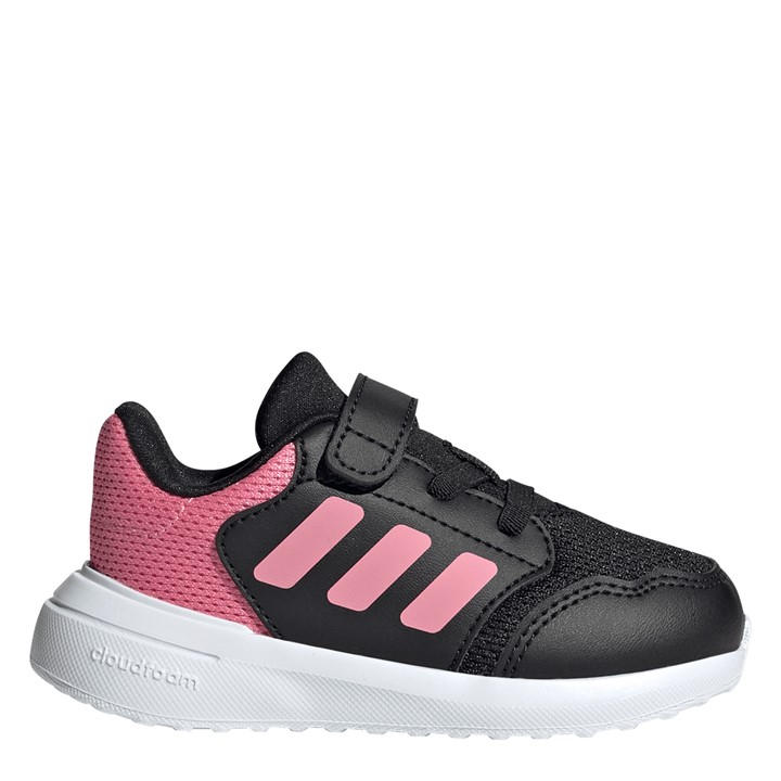 Adidas Boys Black Tensaur Run 3.0 El I Runners in Size C4, Sports Direct