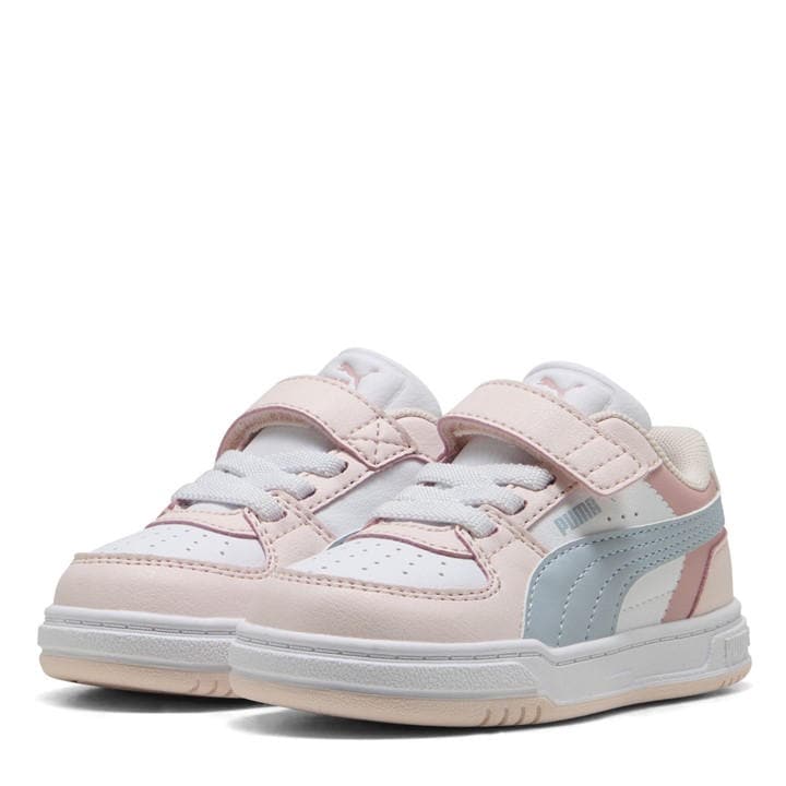 Puma Girls White Caven Iii  in Size C5, Sports Direct