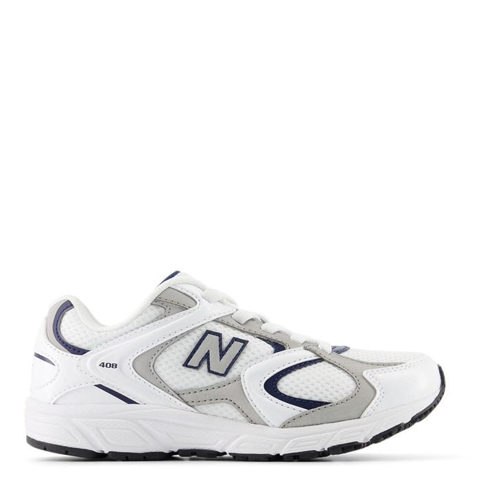 New Balance Girls White Nb 408V1  in Size C12, Sports Direct