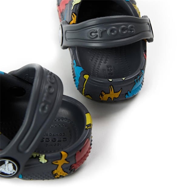 Dino Print - Crocs - Kids' Baya Clogs