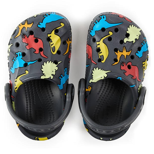 Dino Print - Crocs - Kids' Baya Clogs