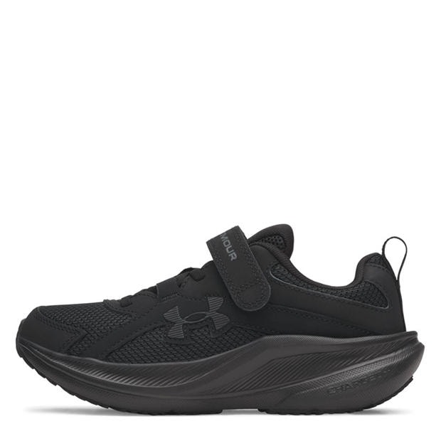 Black/Black - Under Armour - Kids' Assert 11 Runners