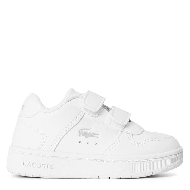 Lacoste Kids White Ace Base in Size C5, Sports Direct