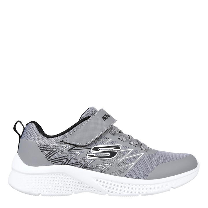 Skechers Boys Grey Microspec T Runners  in Size C10.5, Sports Direct