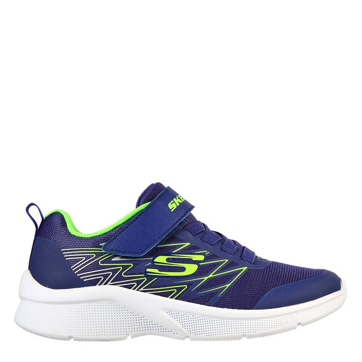 Skechers Boys Blue Microspec T Runners  in Size C11, Sports Direct