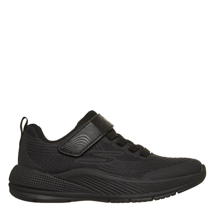Skechers Boys Black Microspec T Runners  in Size C13, Sports Direct