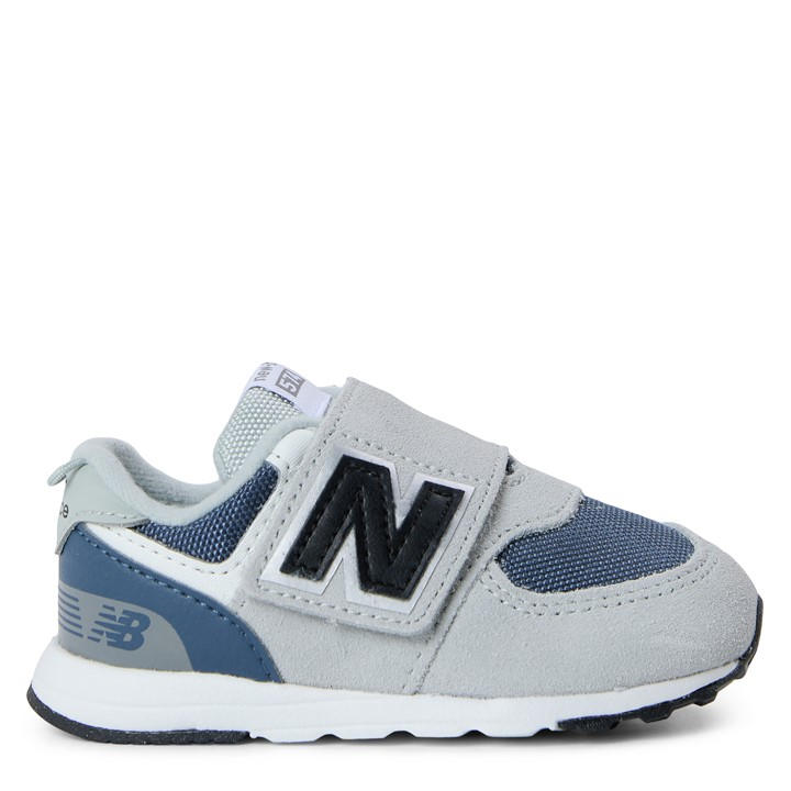 New Balance  Kids Grey Nb 574 Infant in Size C7, Sports Direct