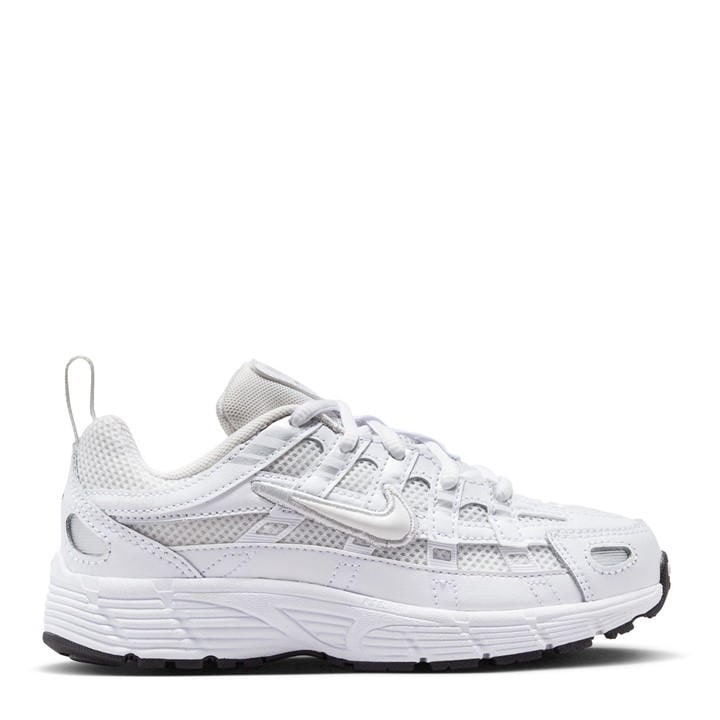 Nike Kids White P6000 Kids Trainers in Size C13, Sports Direct