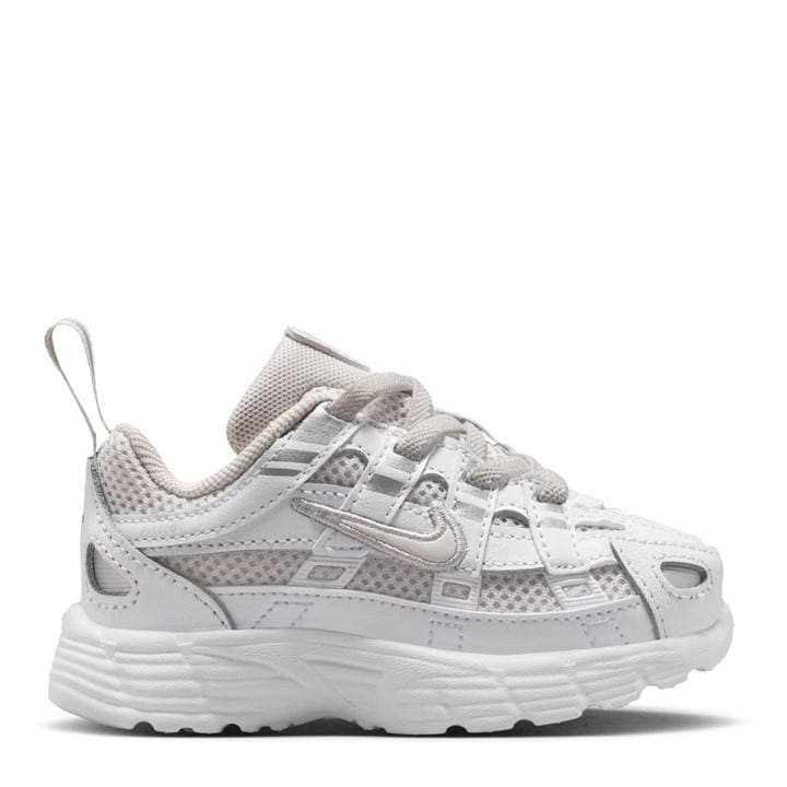 Nike  Kids White P-6000 Baby And Toddler Trainers in Size C8, Sports Direct