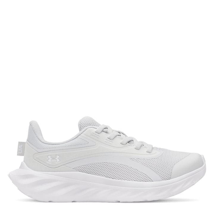 Under Armour Girls Grey Ascend Kids Trainers in Size 2, Sports Direct