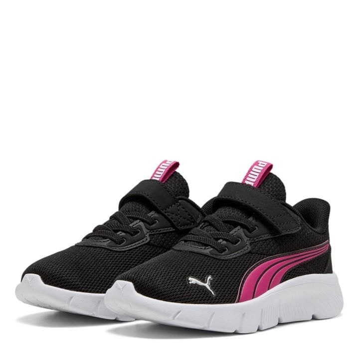 Puma Girls Black Flexfocus Modern Ac+ Ps Running Shoes  in Size C12, Sports Direct