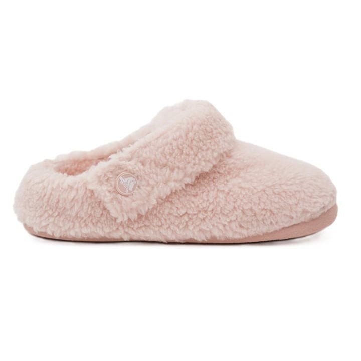 Crocs  Kids Pink ' Classic Cozy Slipper Clogs in Size C11, Sports Direct