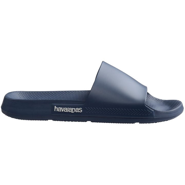 Havaianas Girls Blue Kids' Slide Classic Amazonia Flip Flops in Size 1.5, Sports Direct