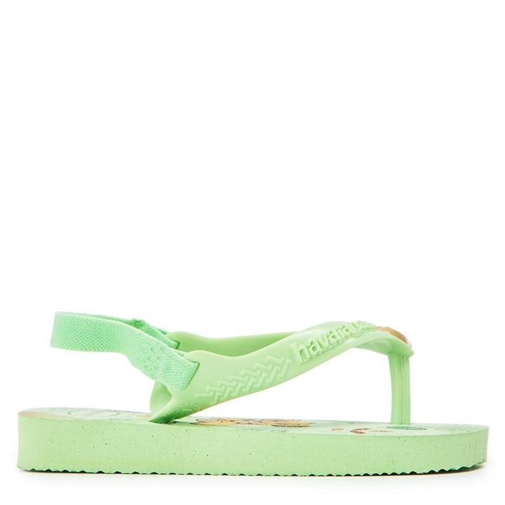 Havaianas  Kids Green ' Disney Classics Flip Flops in Size C4.5 (21.5, Sports Direct