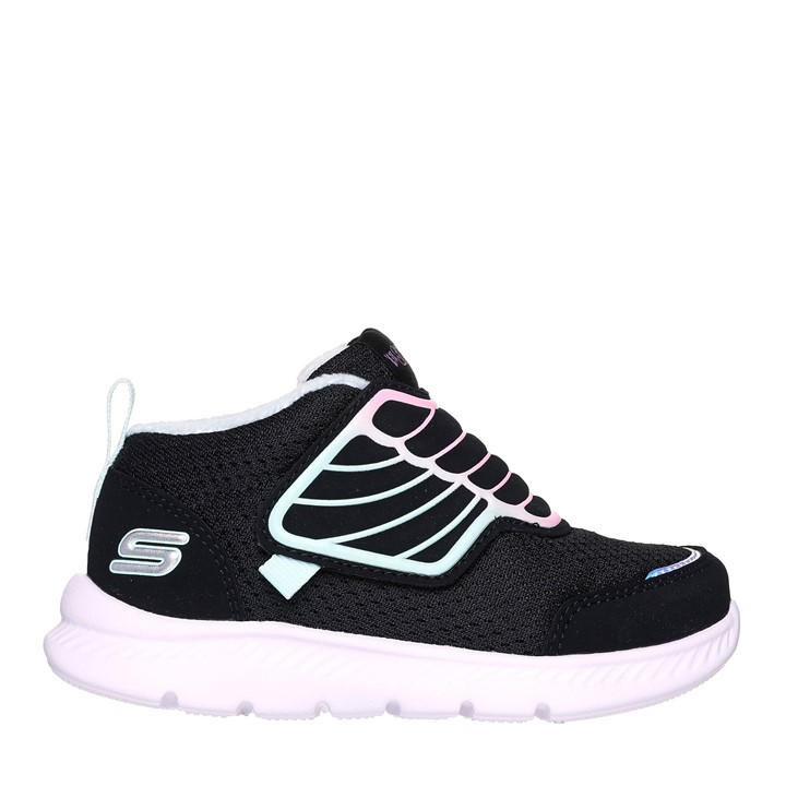 Skechers  Kids Black ' Comfyflex2 Slip On Trainers in Size C8, Sports Direct
