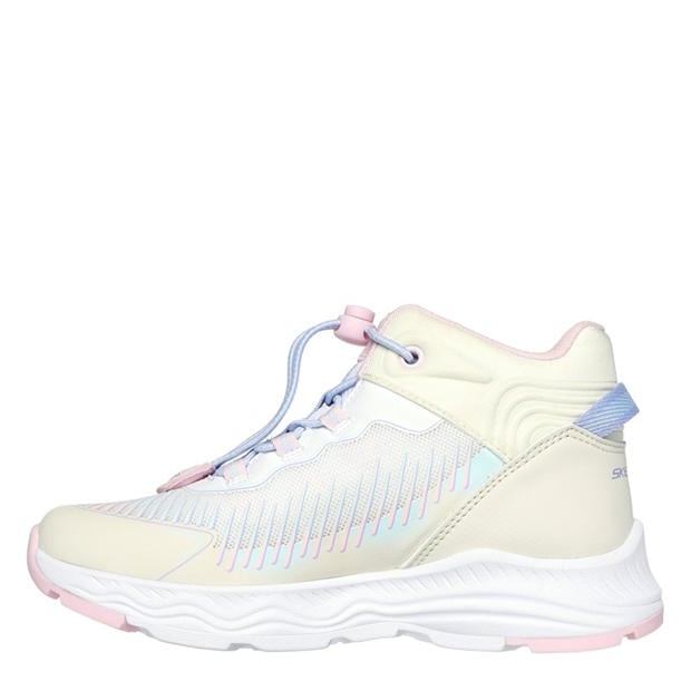 Off White/Pink - Skechers - Kids' Casual Low-Top Trainers