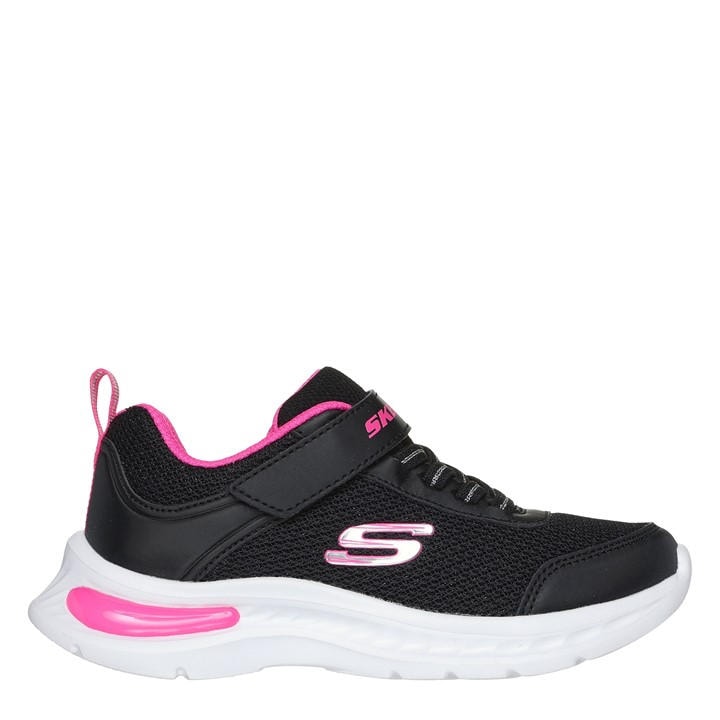 Skechers  Kids Black ' Slip On Trainers in Size C10, Sports Direct